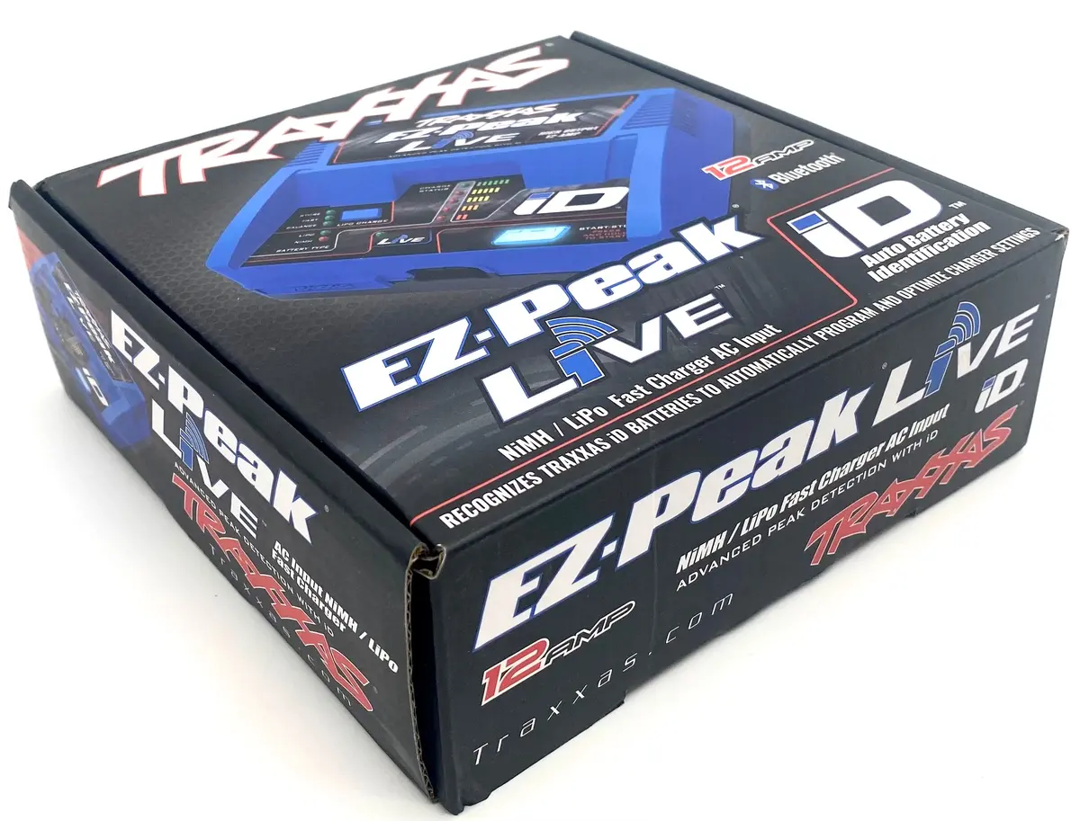 Traxxas Ez-Peak Live Single High Output Charger Nihm / Lipo Maxx Id Connection Tra2971 2971 1