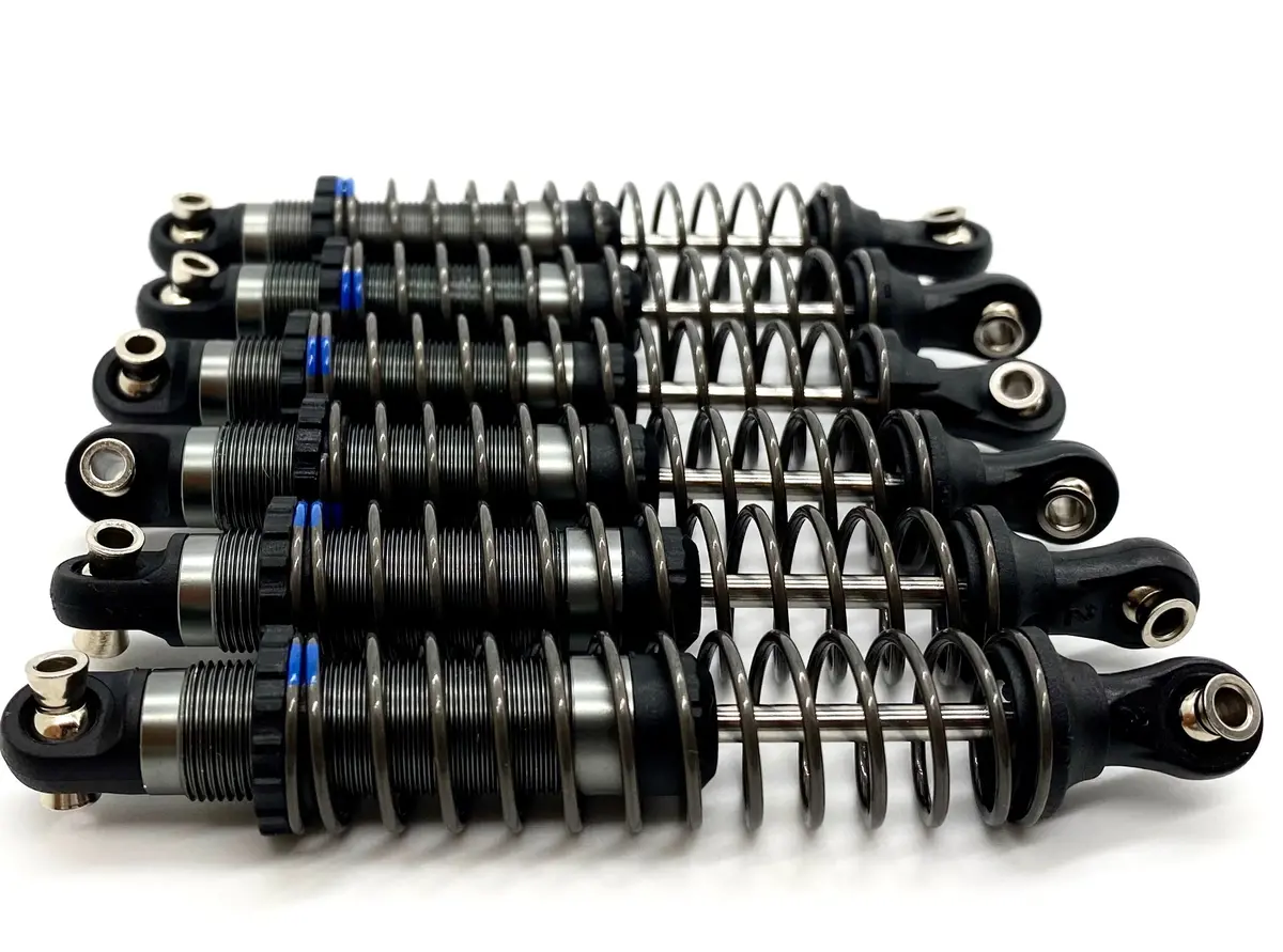 Trx-6X6 Flatbed Hauler - Shocks (Front Rear Dampers & Springs Gts 88086-4 1