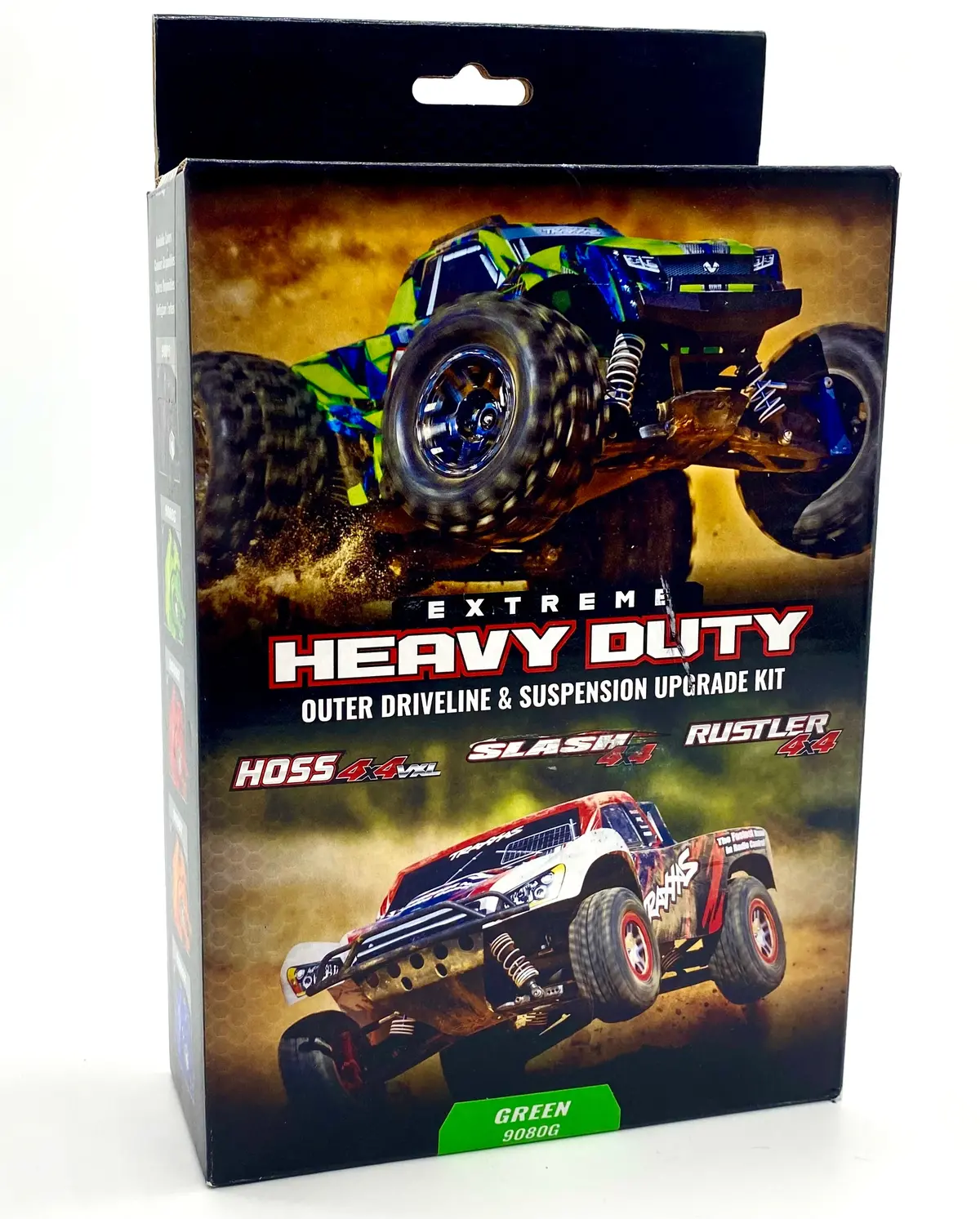 Extreme Heavy-Duty Upgrade Kit Tra9080g Green Hoss/Rustler/Slash 4X4 1