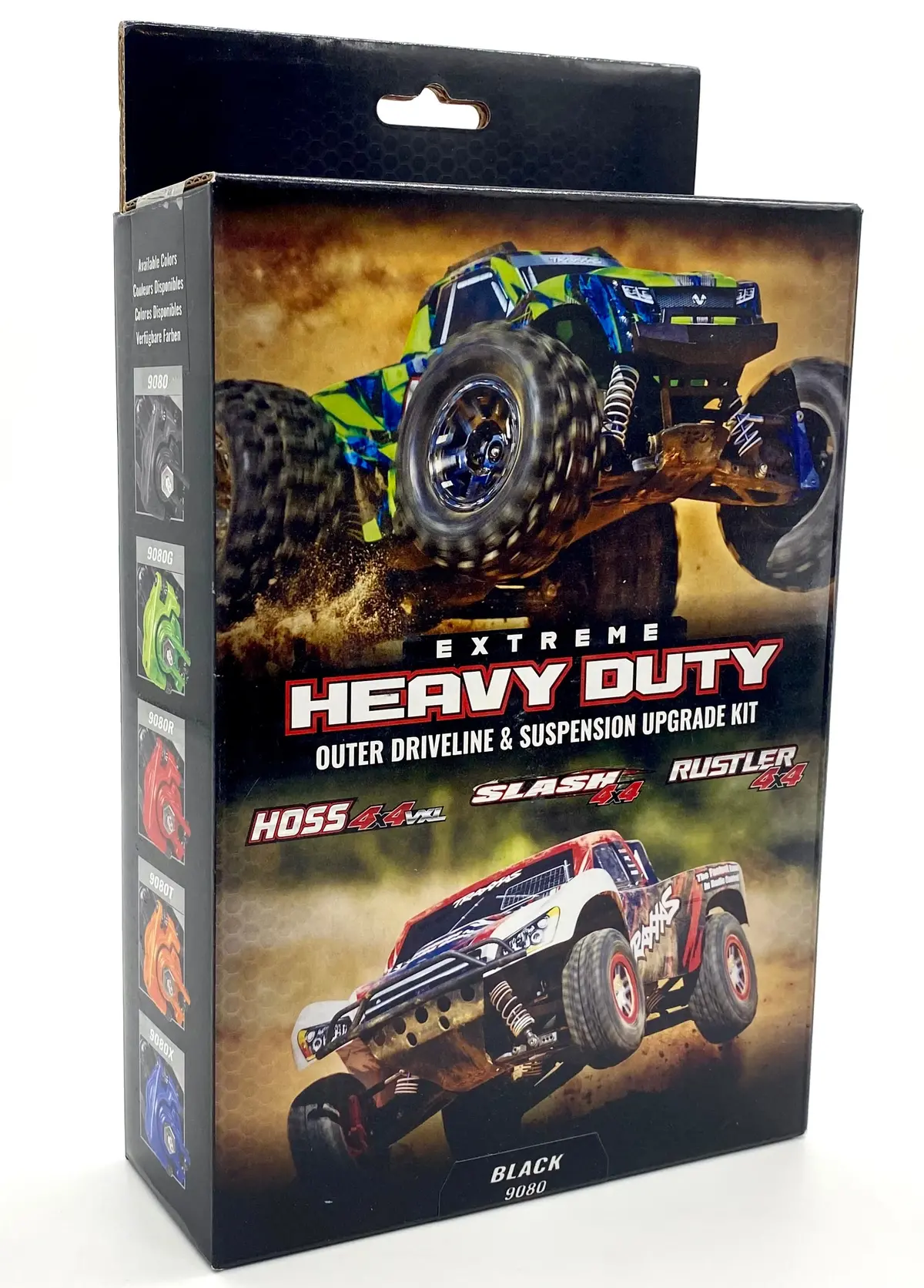 Extreme Heavy-Duty Upgrade Kit Tra9080 Black Hoss/Rustler/Slash 4X4 1