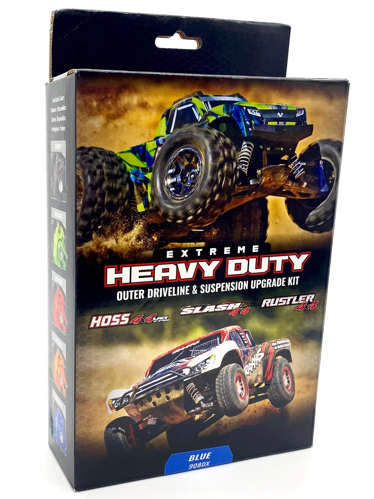 Extreme Heavy-Duty Upgrade Kit Tra9080x Blue Hoss/Rustler/Slash 4X4 1