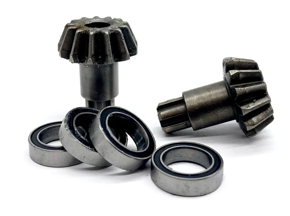 Arrma Outcast 4S 4X4 - Input Bevel Gears Metal Kraton Hd 13T & Bearings Ara4410v2 1