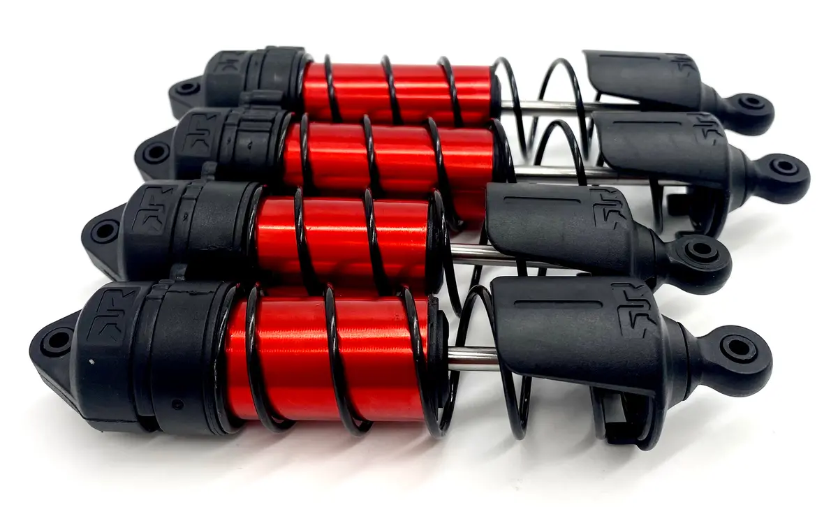 Arrma Outcast 4S 4X4 - F/R Shock Set, 15Mm Bore, 111Mm/132Mm Ara4410v2 1