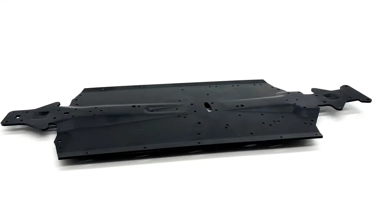 Arrma Limitless V2 6S - Chassis (Black Aluminum Plate Ara320659 Ara7116v2 1