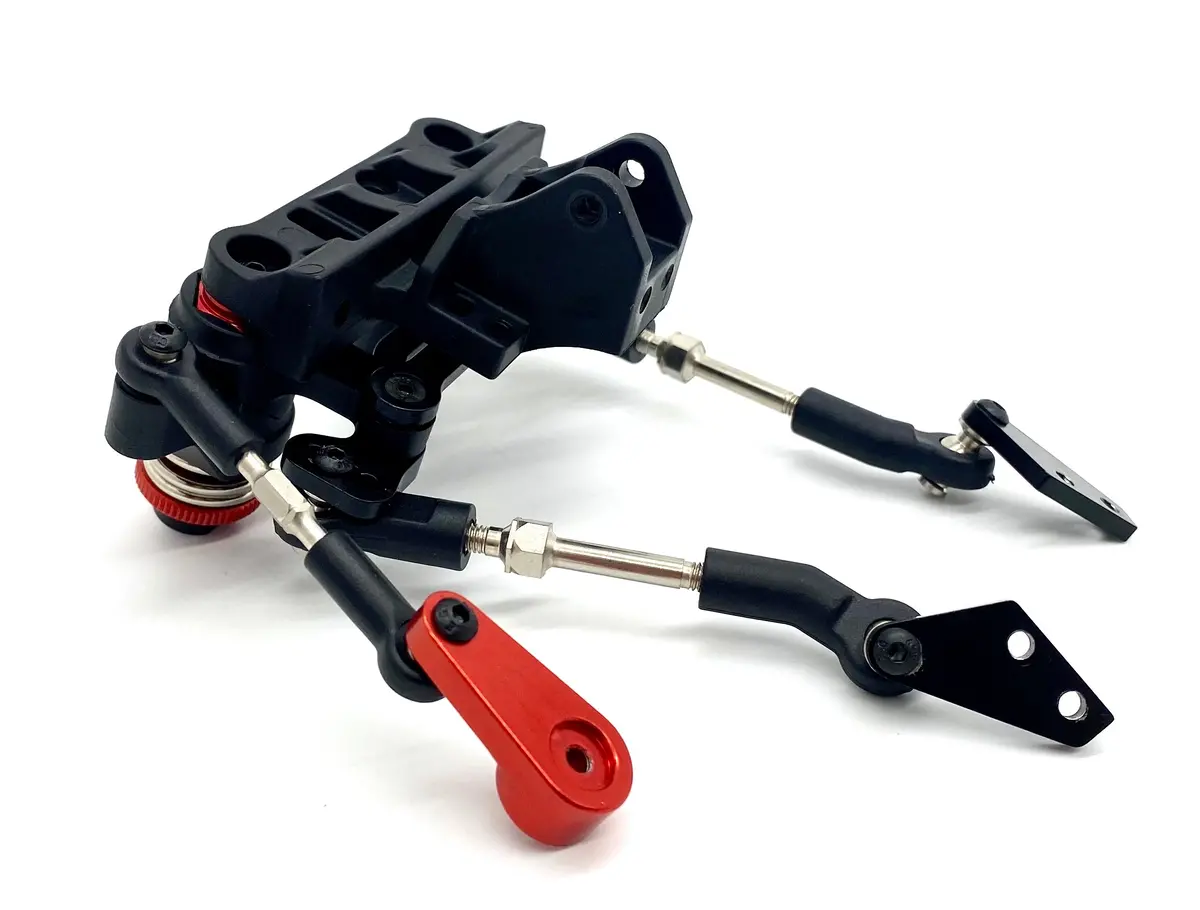 Team Corally Sketer - Steering Set Bellcrank, Rack, M3 Turnbuckles C-00191 1