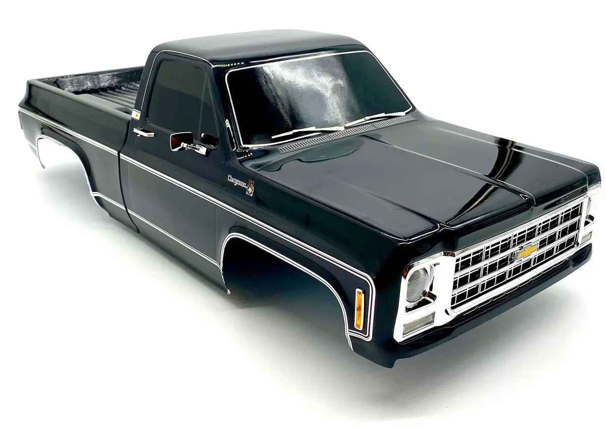 Trx-4 Chevy K10 - Body Cover, Black (Factory Painted, Complete 92056-4 1