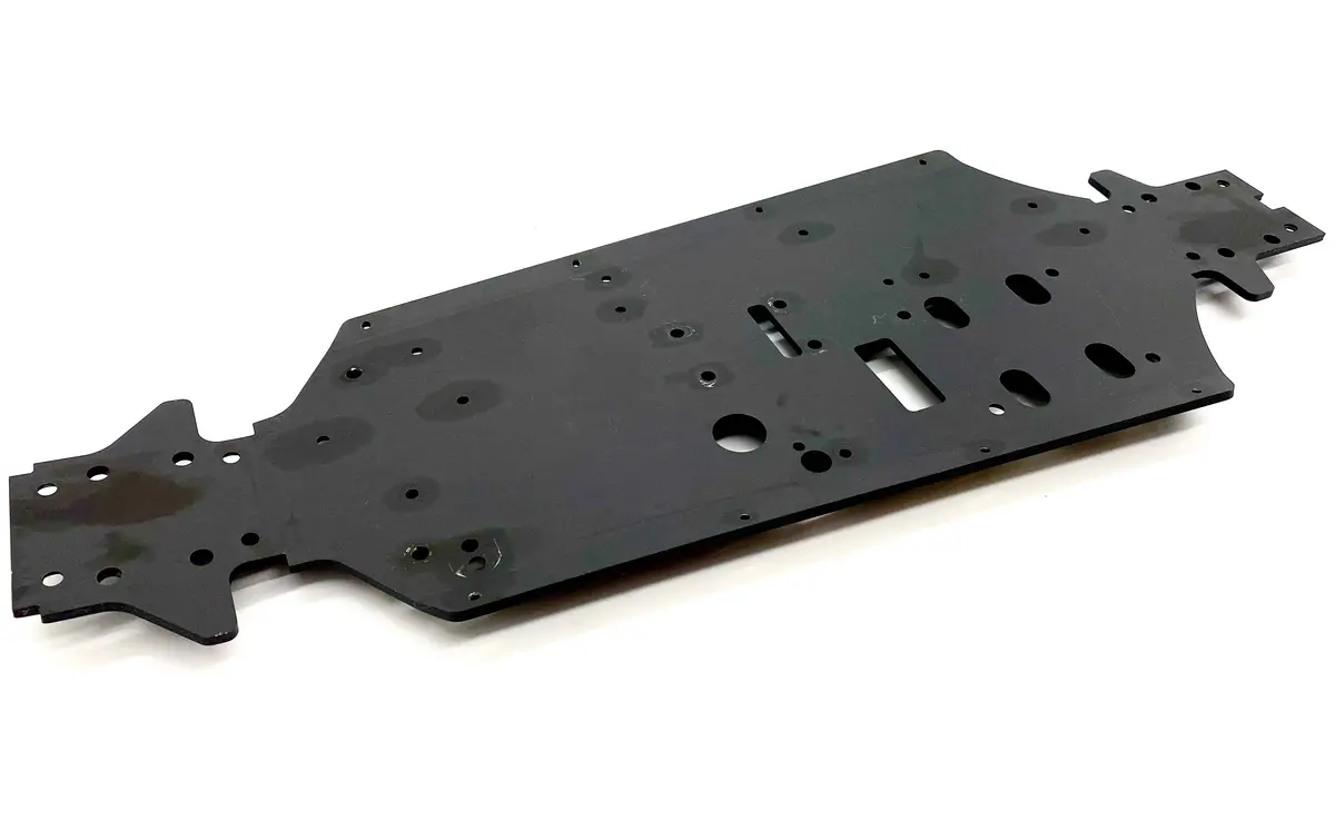 Hobao 1/8 Hyper Ss - Chassis (#90041) Gunmetal Plate Aluminum Hb-Ss-C28 1