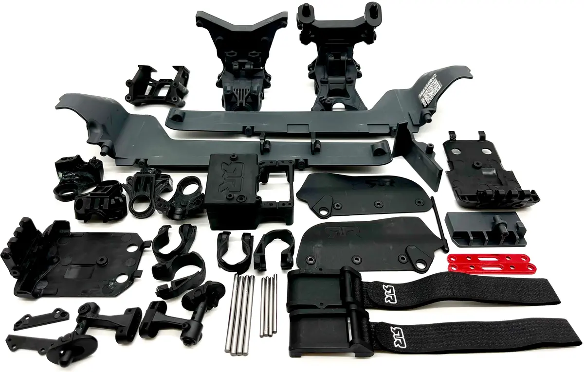 Arrma Kraton 4S 4X4 - Side Guards, Battery Mount, Radio Box, Wing Mount T3/T4 Ara4408v2 1