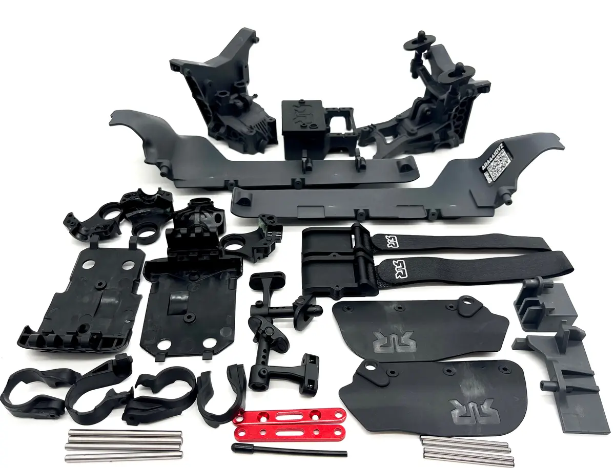 Arrma Outcast 4S 4X4 - Side Guards, Battery Mount, Radio Box, Wing Mount T3/T4 Ara4410v2 1
