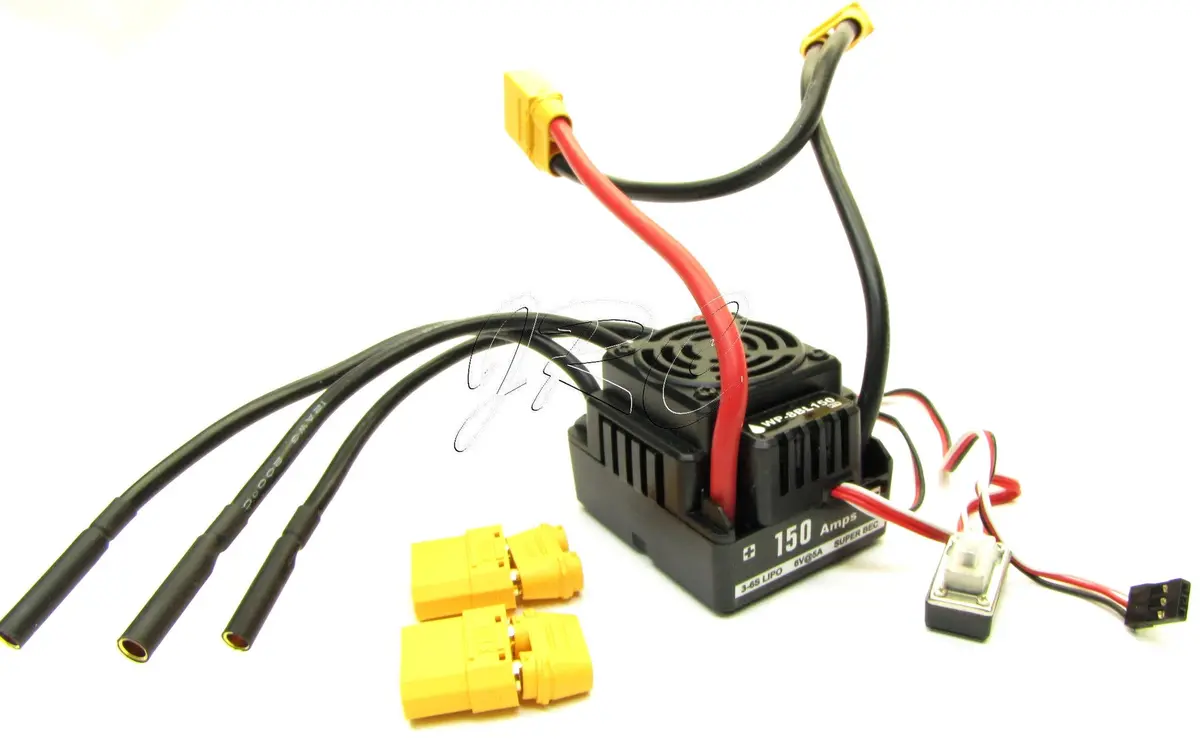Colossus Xt Esc (150A 6S V2 Electronic Speed Control Hobbywing Cen Reeper 9519 1