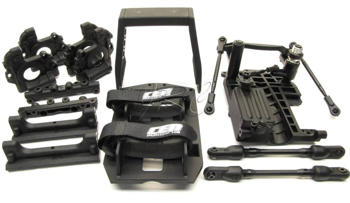 Colossus Xt Receiver Box, Roll Bar, Bulkhead, Steering Tie Rods Cen Reeper 9519 1