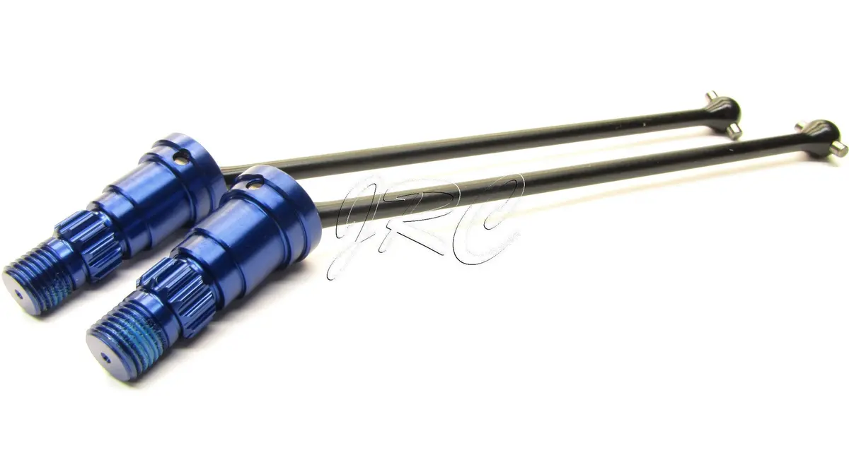 Fits X-Maxx Drive Shafts (Frt Or Rr 8S Driveshafts & Blue Stub Axles 77086-4 1