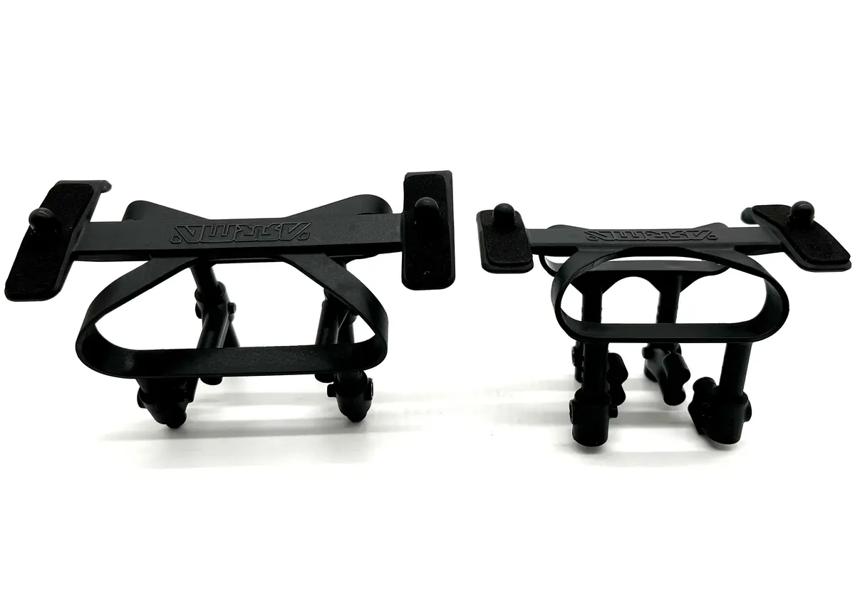 Arrma Mojave 6S Blx V2 - Body Mount Set, Posts Front/Rear Composite Ara7604v2 1