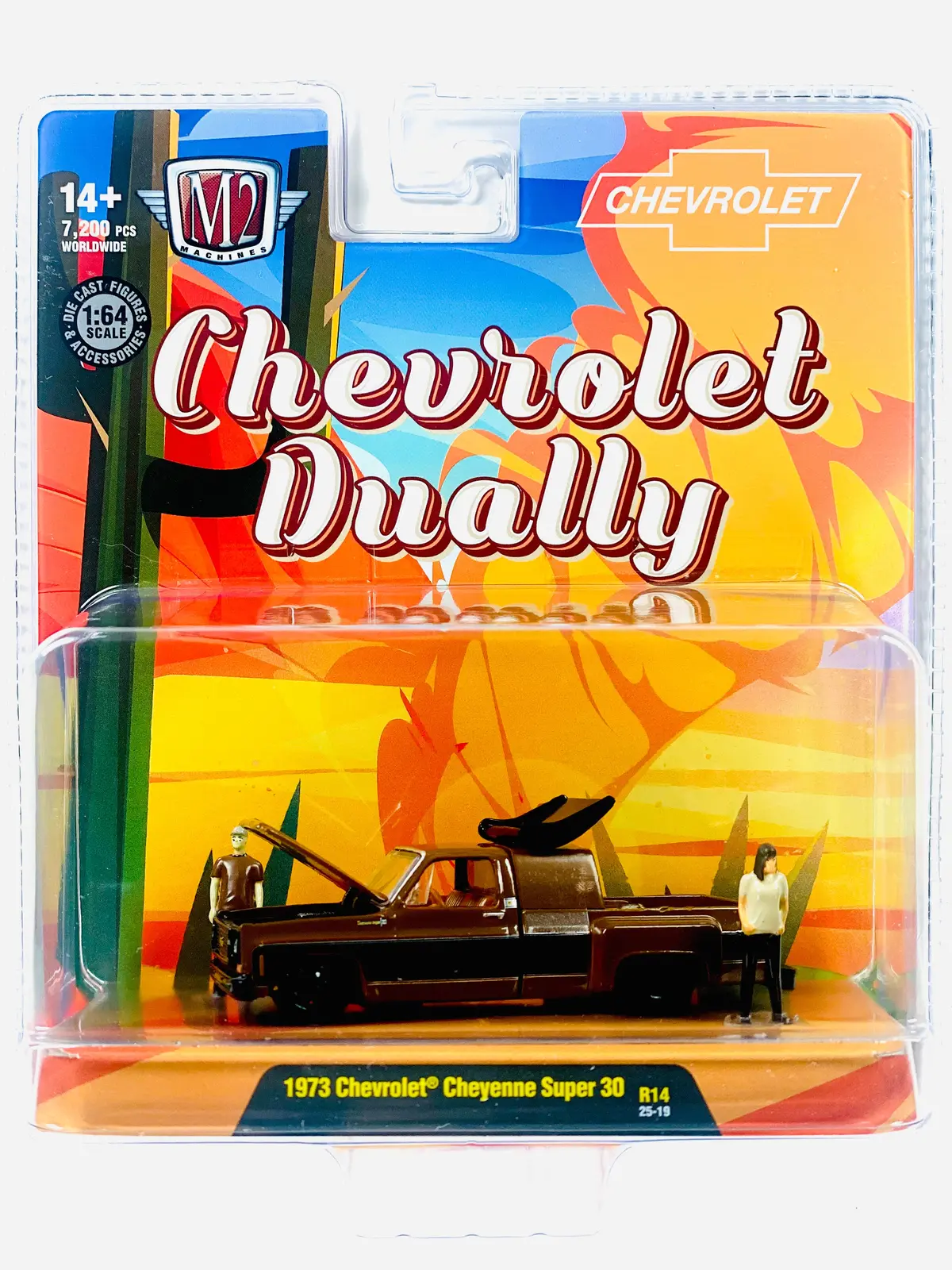 M2 Auto Figs Chevrolet Dually 1973 Chevrolet Cheyenne Super 30 1