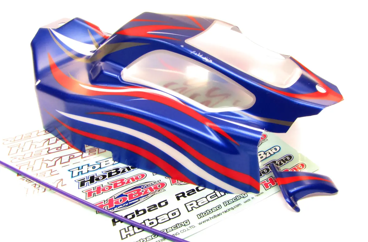 Hobao 1/8 Hyper Ss - Blue Body Cover Printed Shell 90042Bu Nitro Hb-Ss-C28 1