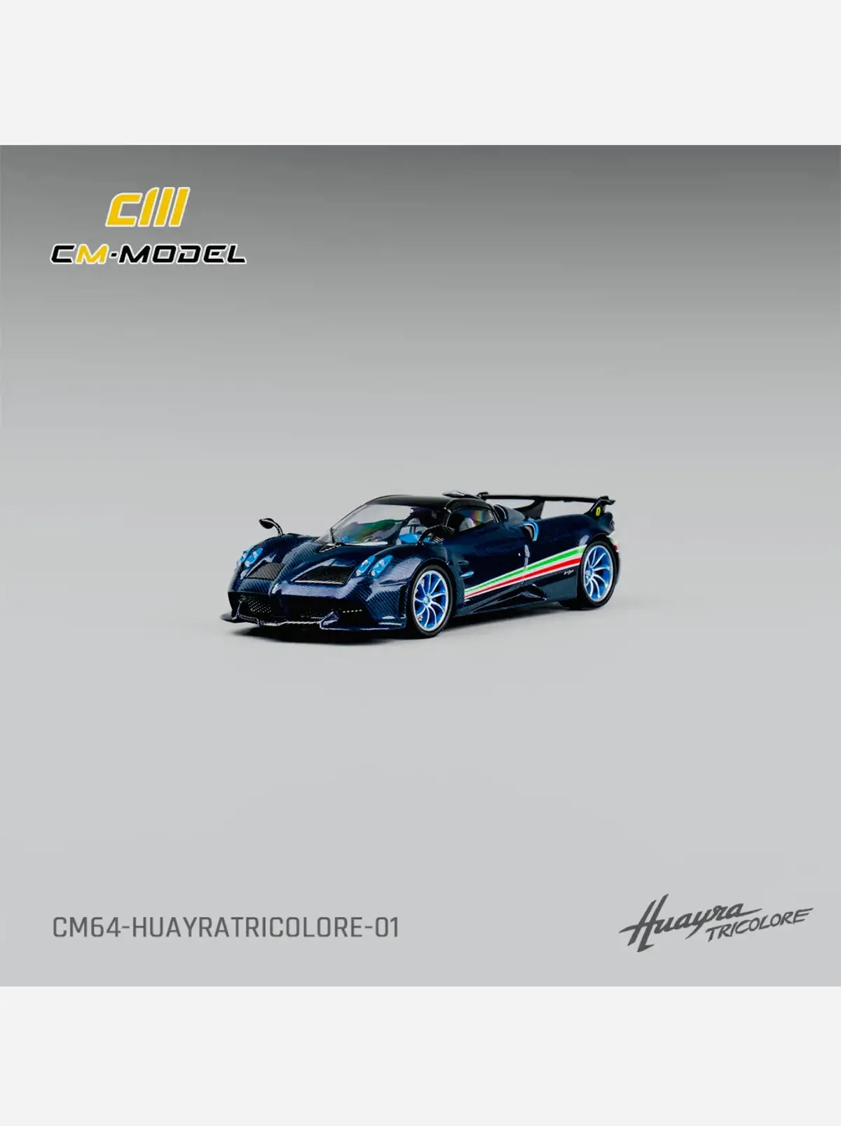 Cm Model Factory Sealed Pagani Huayra Tricolor 1