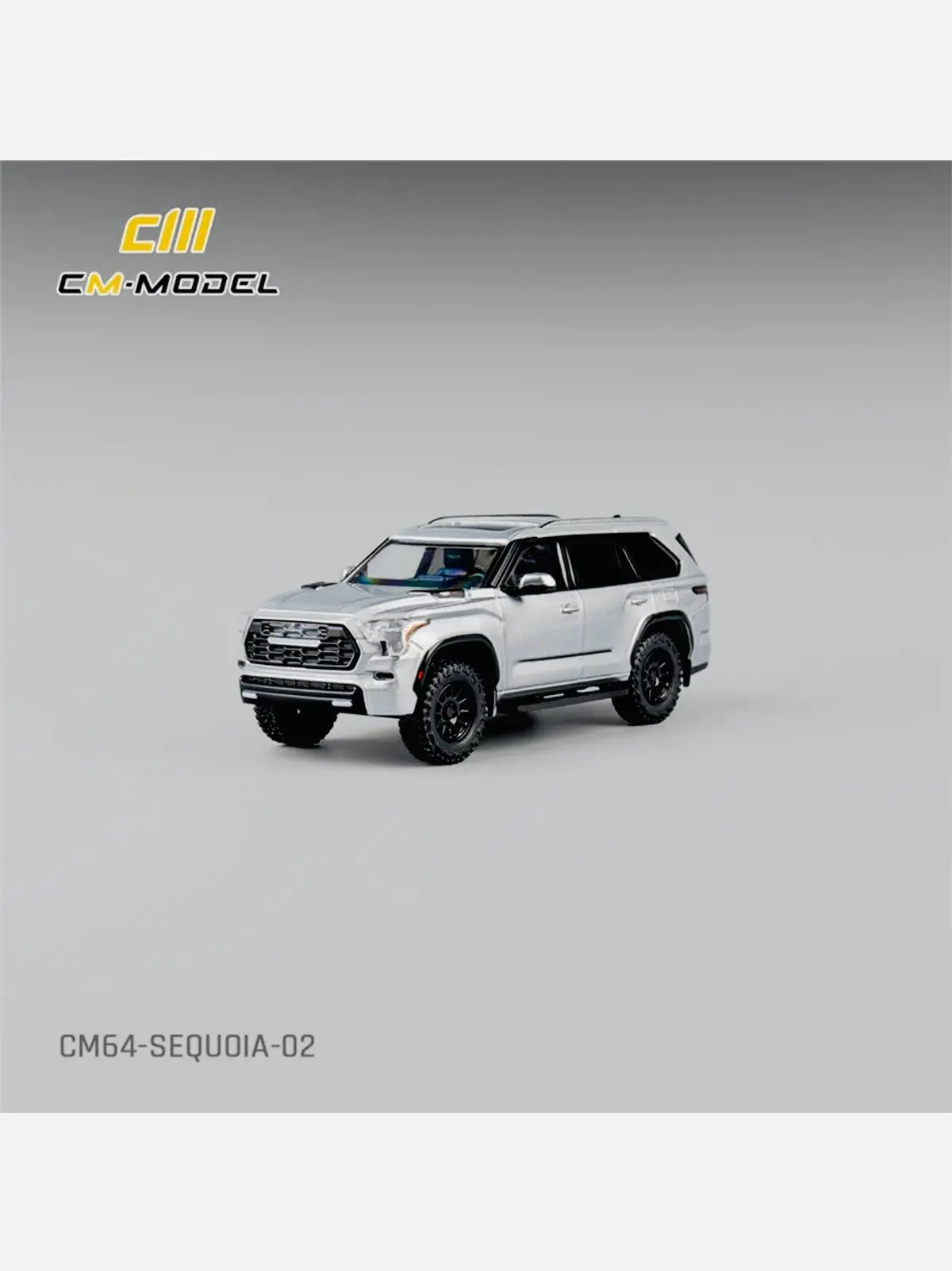 Cm Model Factory Sealed Toyota Sequoia Silver 1
