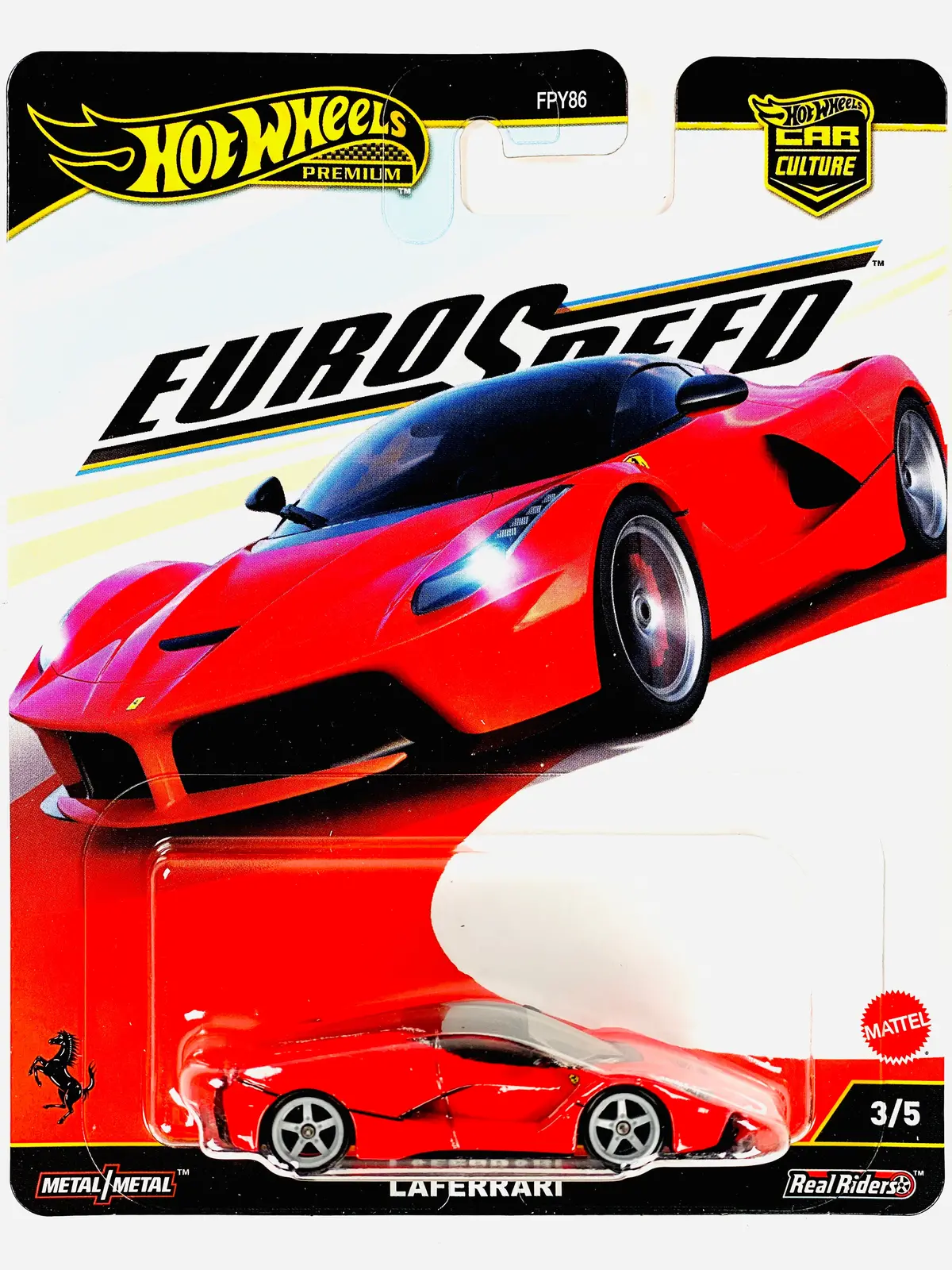 Hot Wheels 2025 Car Culture Euro Speed Laferrari Ferrari 1