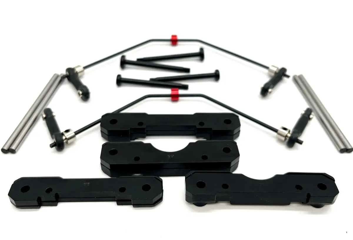 Team Corally Spark Xb6 - Suspension Mounts, Sway Bars And Pins  C-00285 1