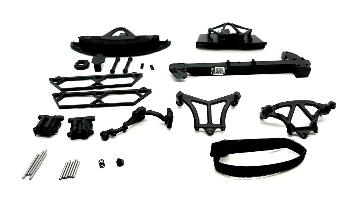 Losi Nascar Grom - Plastic, Bumpers, Diffuser (Los1122409 1