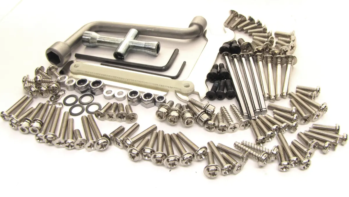 Nitro Rustler - Screw Set (Tools Hardware Nuts Spur 72T Stampede 2.5 44096-3 1