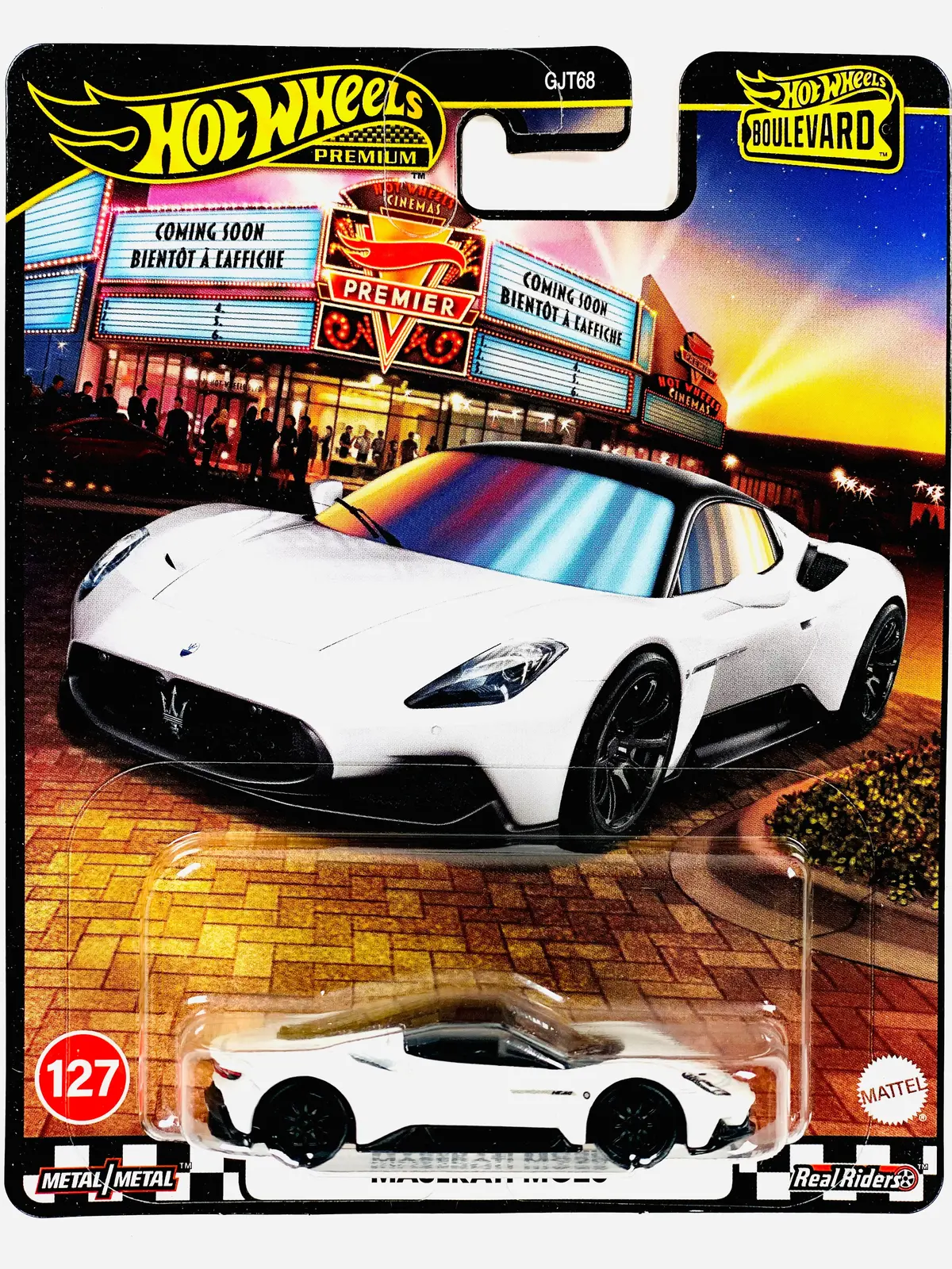 Hot Wheels 2025 Boulevard Maserati Mc20 #127 - Damaged Card 1