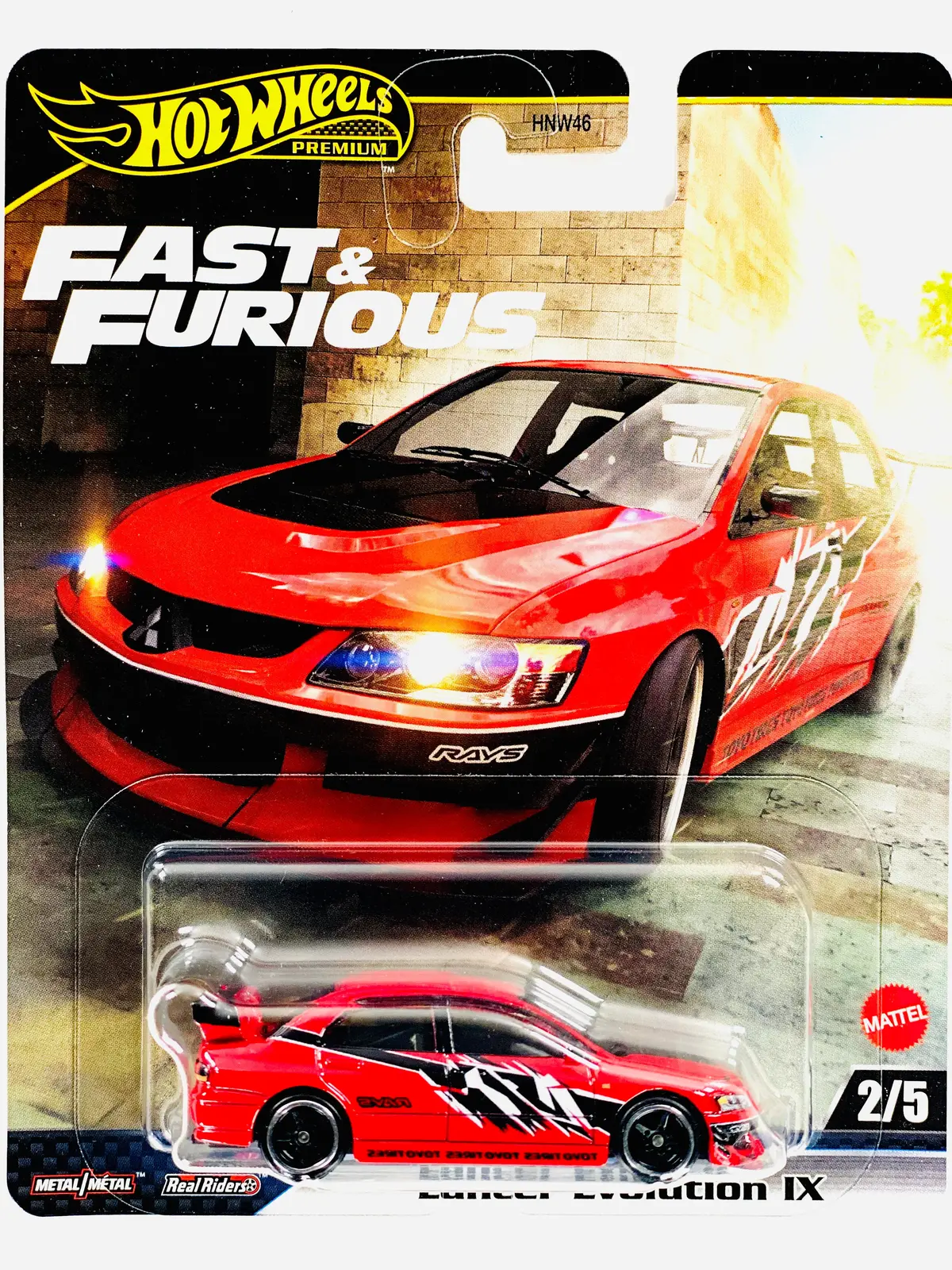 Hot Wheels 2025 Fast & Furious Case M Mitsubishi Lancer Evolution Ix 1