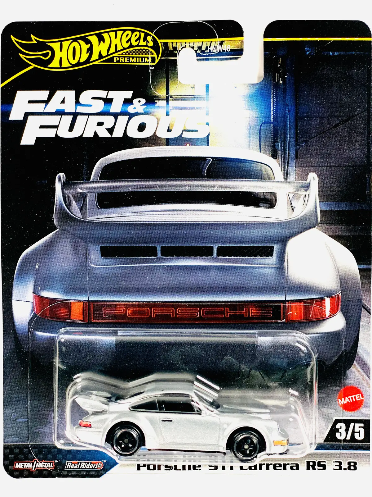 Hot Wheels 2025 Fast & Furious Case M Porsche 911 Carrera Rs 3.8 - Damaged Card 1