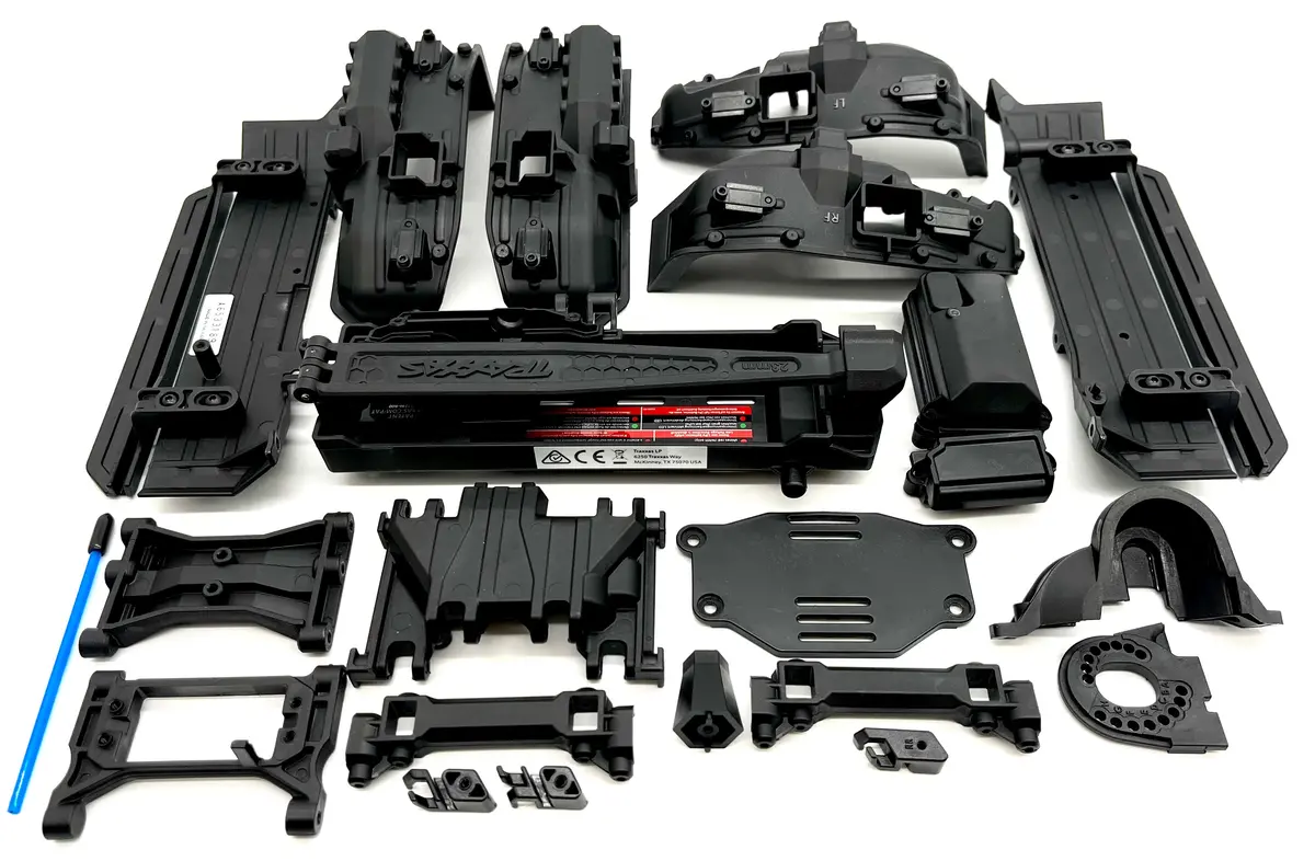 Trx-4 Trax Sport Plastic Set - Clipless Fender Braces Mounts, Rock Sliders 82024-4 1
