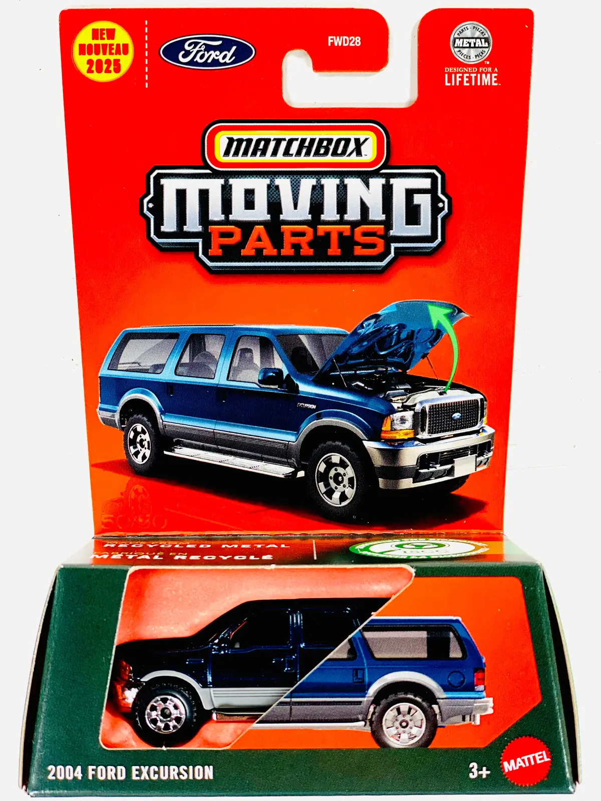 Matchbox 2025 Moving Parts Case G 2004 Ford Excursion 1