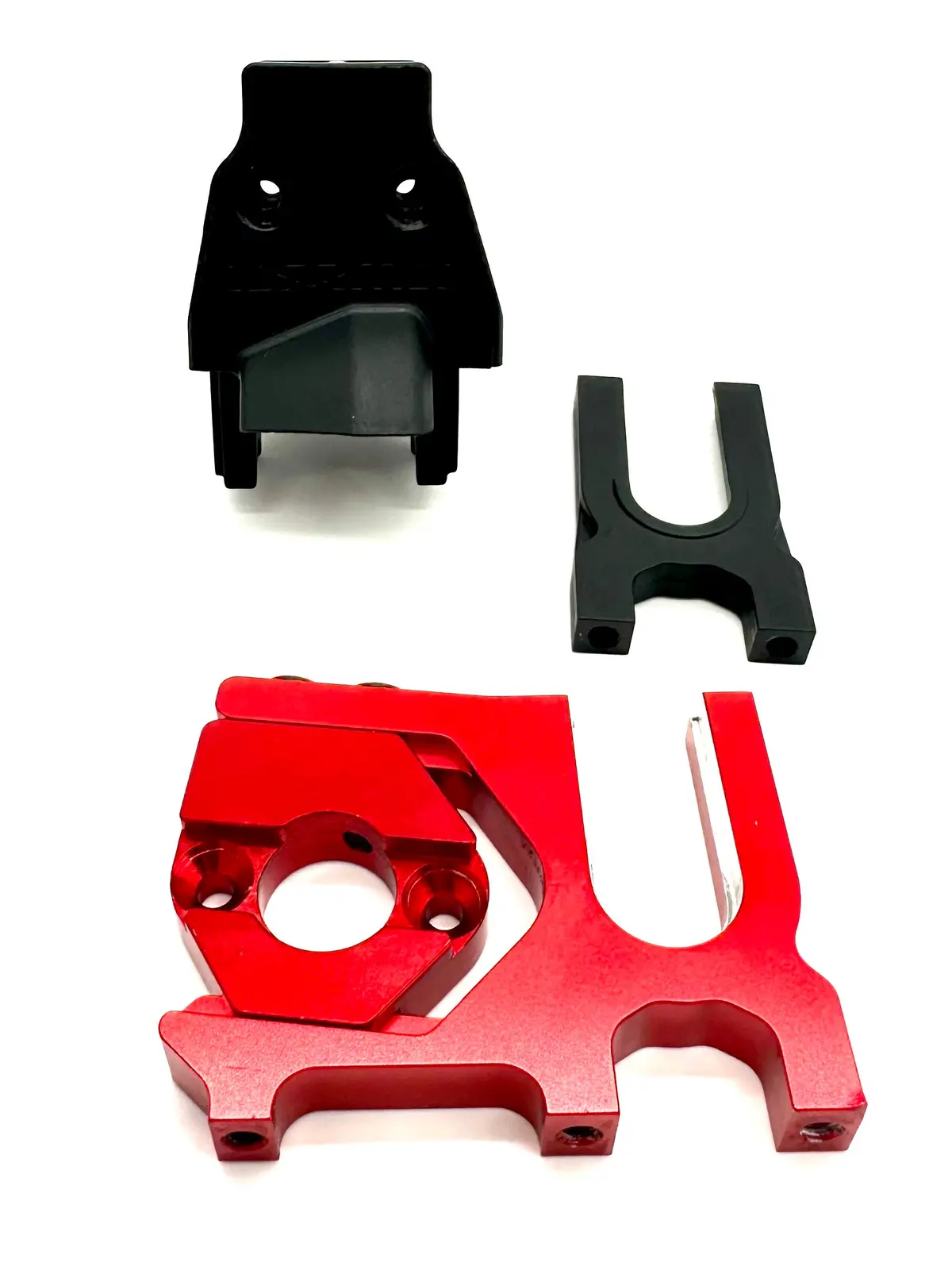 Arrma Notorious 6S V6 Blx - Red Mount For Motor Alum Sliding W/Cover Ara8611v6 1