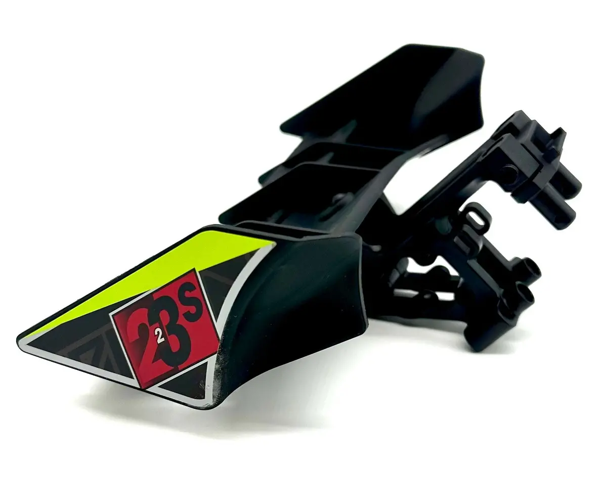 Arrma Typhon 4X4 223S - Wing & Mount (Yellow Rear Spoiler Ara4306v4 1
