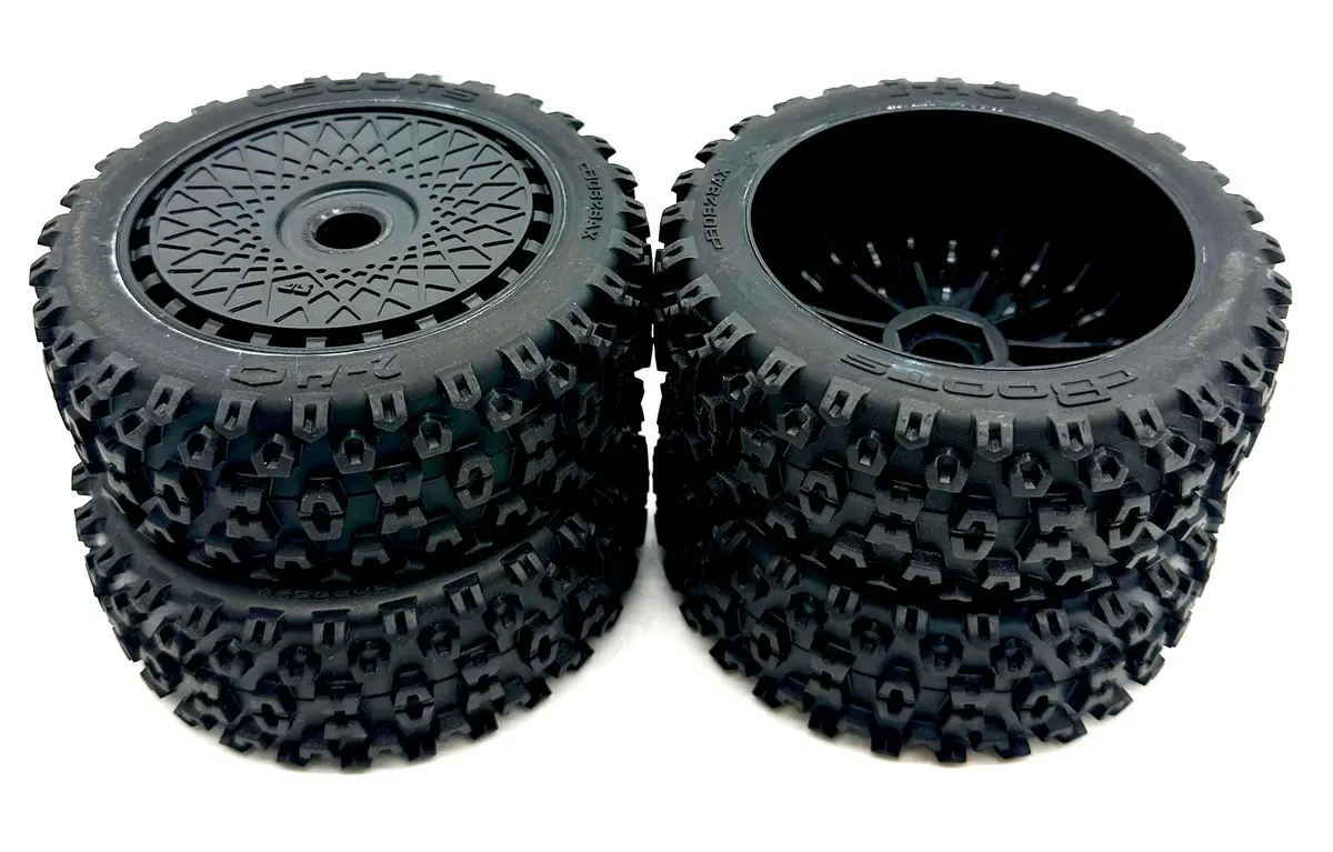 Arrma Typhon 4X4 223S - Tires & Wheels (Tyres Rims Dboots 2Ho Ara4306v4 2