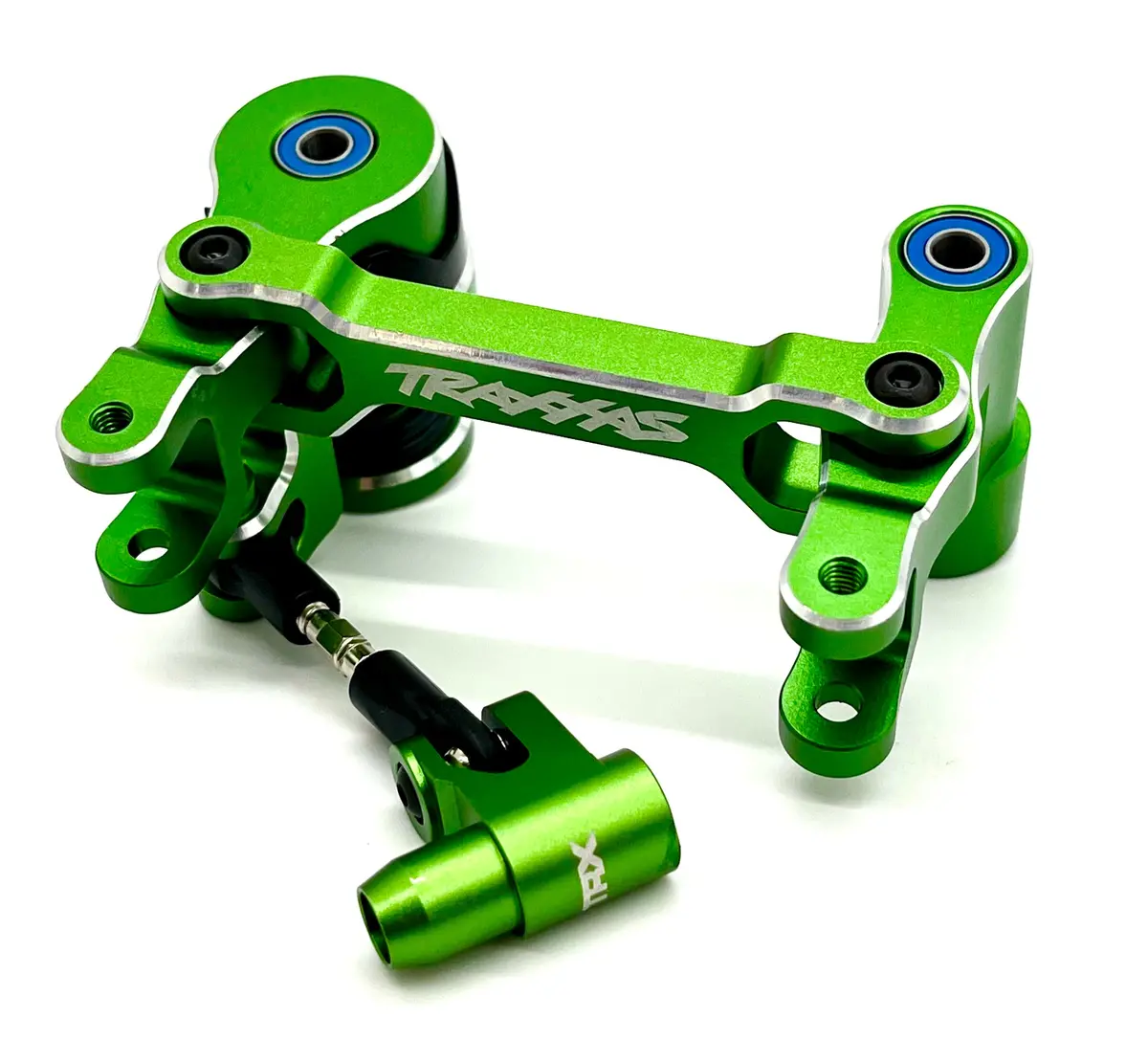 Xrt Ultimate Steering Assembly (Green Bellcrank Servo Horn Linkage Bearings Traxxas 78097-4 1