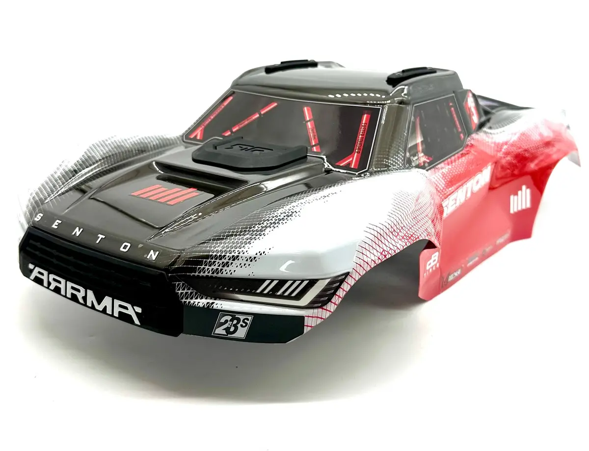 Arrma Senton 4X4 223S - Body Shell (Red Painted Clipless Ara4303v4 1