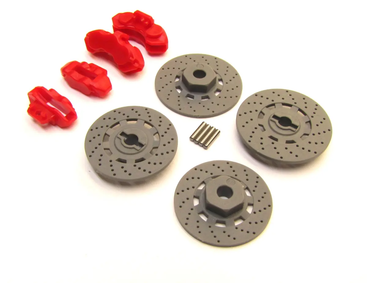 Fits Supra Gt4 - Disc Brake Set (Rotors Wheels Hubs  Calipers Ford Gt 93064-4 1