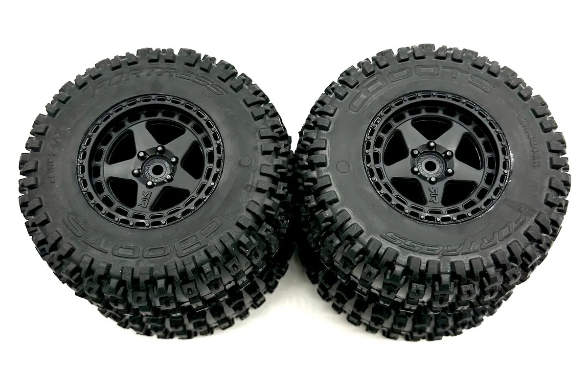 Arrma Senton 4X4 223S - Tires & Wheels (Dboots 'Fortress Sc' Tires Ara4303v4 1