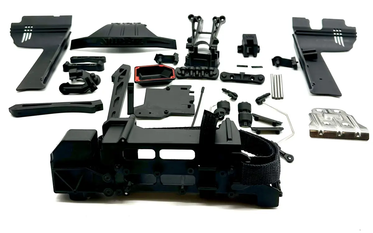 Arrma Kraton 6S V6 Blx - Side Guards, Battery Tray, Wing Mount Ara8608v6 1