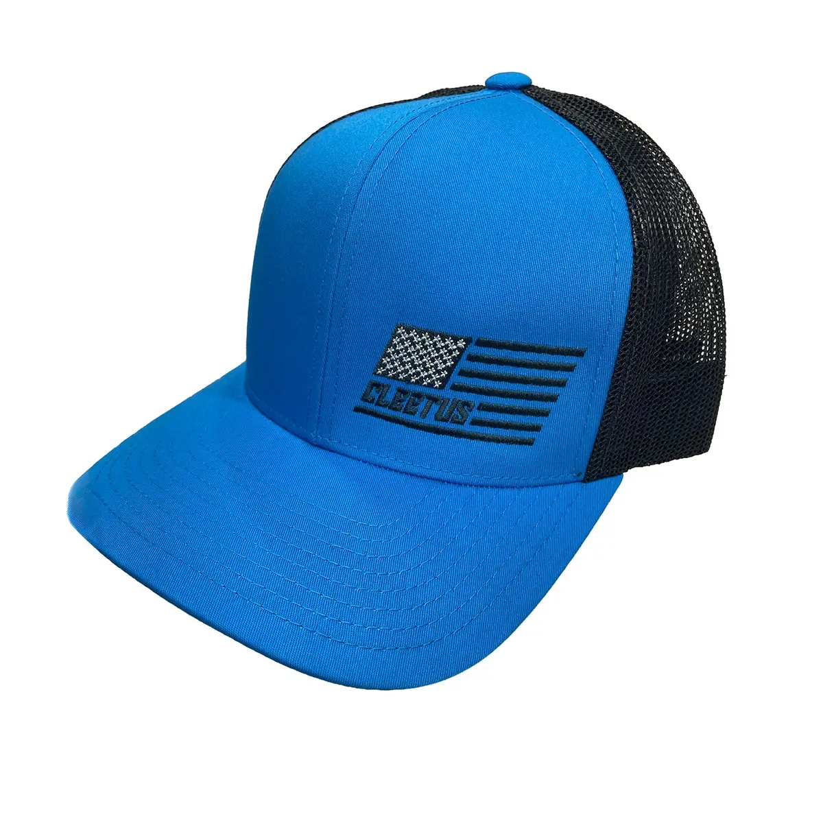Blue Cleetus Machine Logo Snapback 1