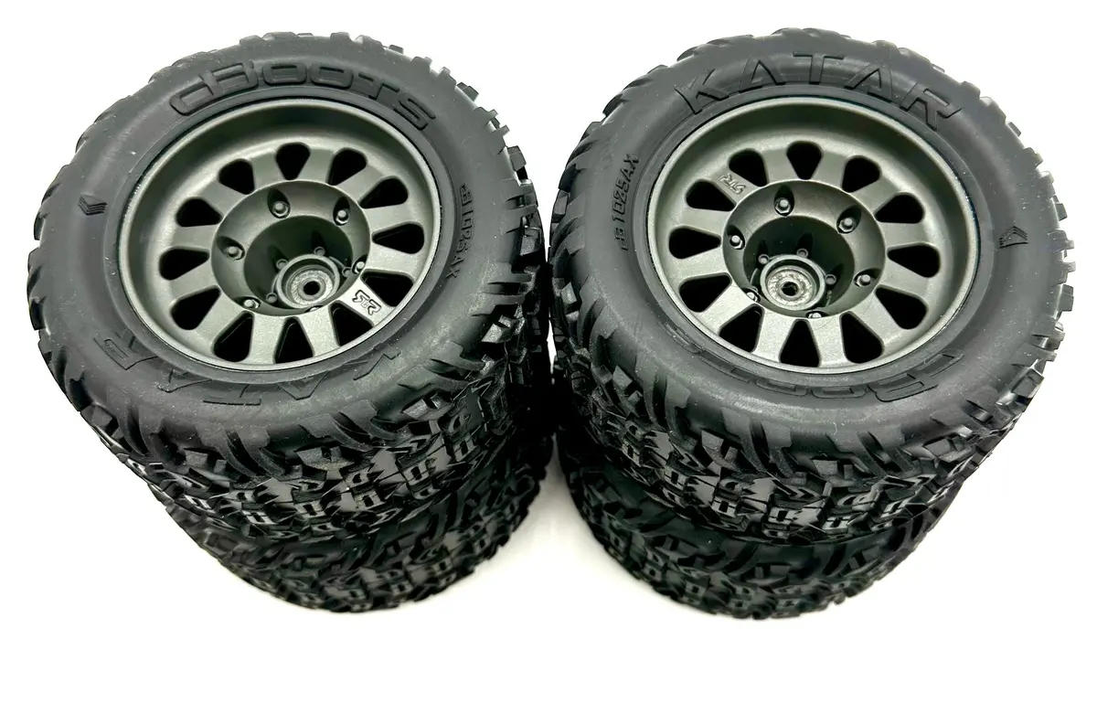 Arrma Vorteks 4X4 223S - Tires & Wheels (Tyres Rims Dboots Katar Ara4305v4 1