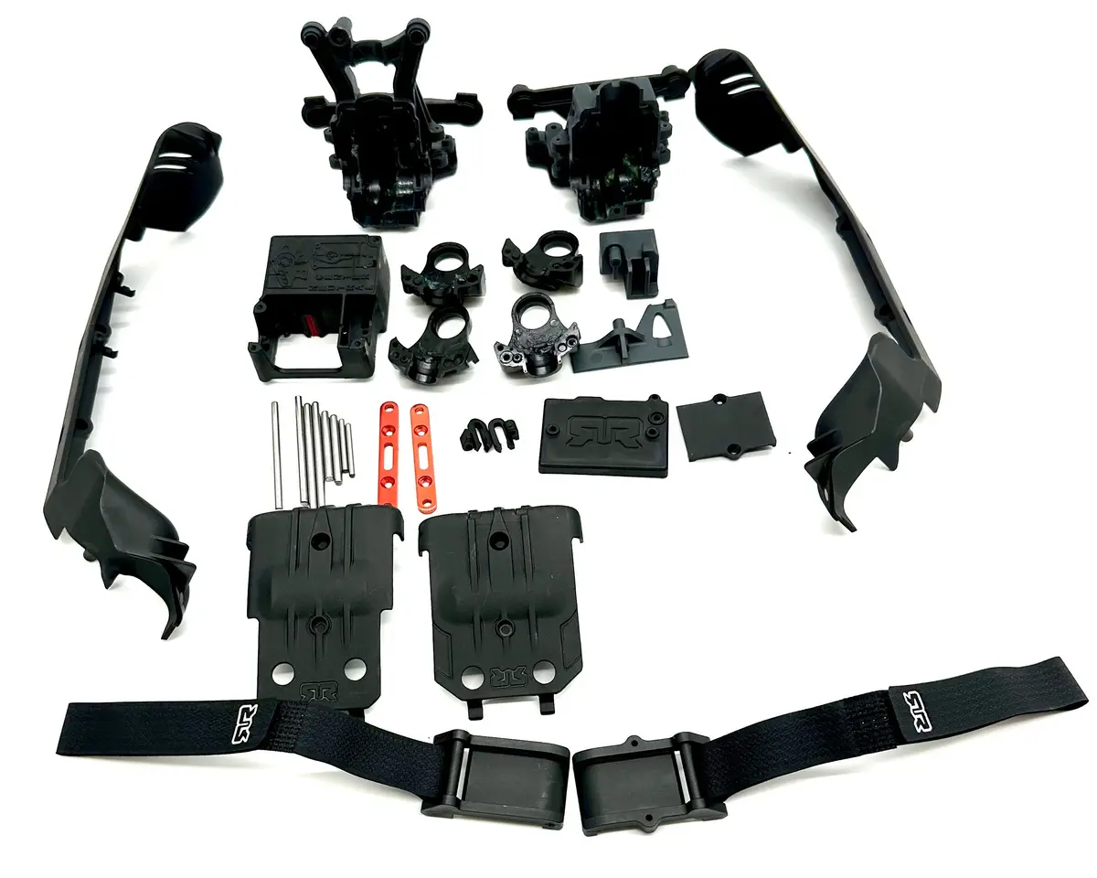 Arrma Vorteks 4X4 223S - Body Mounts, Straps Towers Hinge Pins Bulkhead Ara4305v4 1