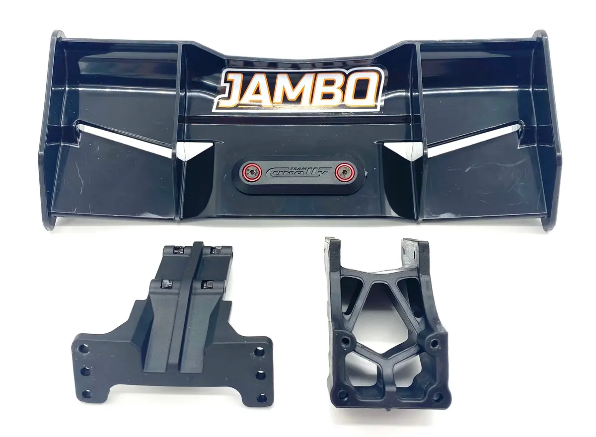 Team Corally Jambo - Wing (Rear Spoiler Black Mount C-00180-226-B C-00166 1
