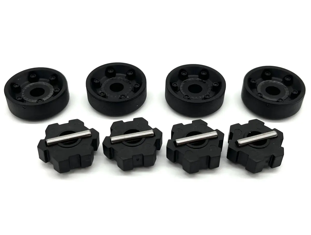 Maxx Slash 17Mm Hex Wheel Hubs, (Black Washer) Pins Traxxas 102076-4 1