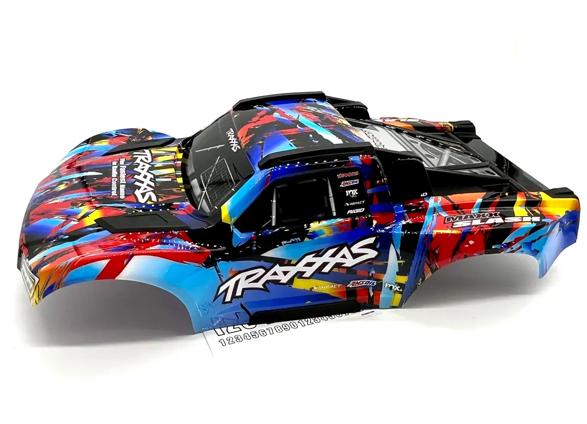 Maxx Slash Body Cover Shell (Rock & Roll Prographics New Clipless Traxxas 102076-4 1