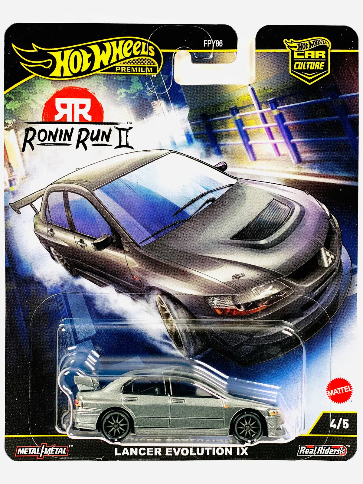 Hot Wheels 2025 Car Culture Ronin Run Ii Lancer Evolution Ix 1