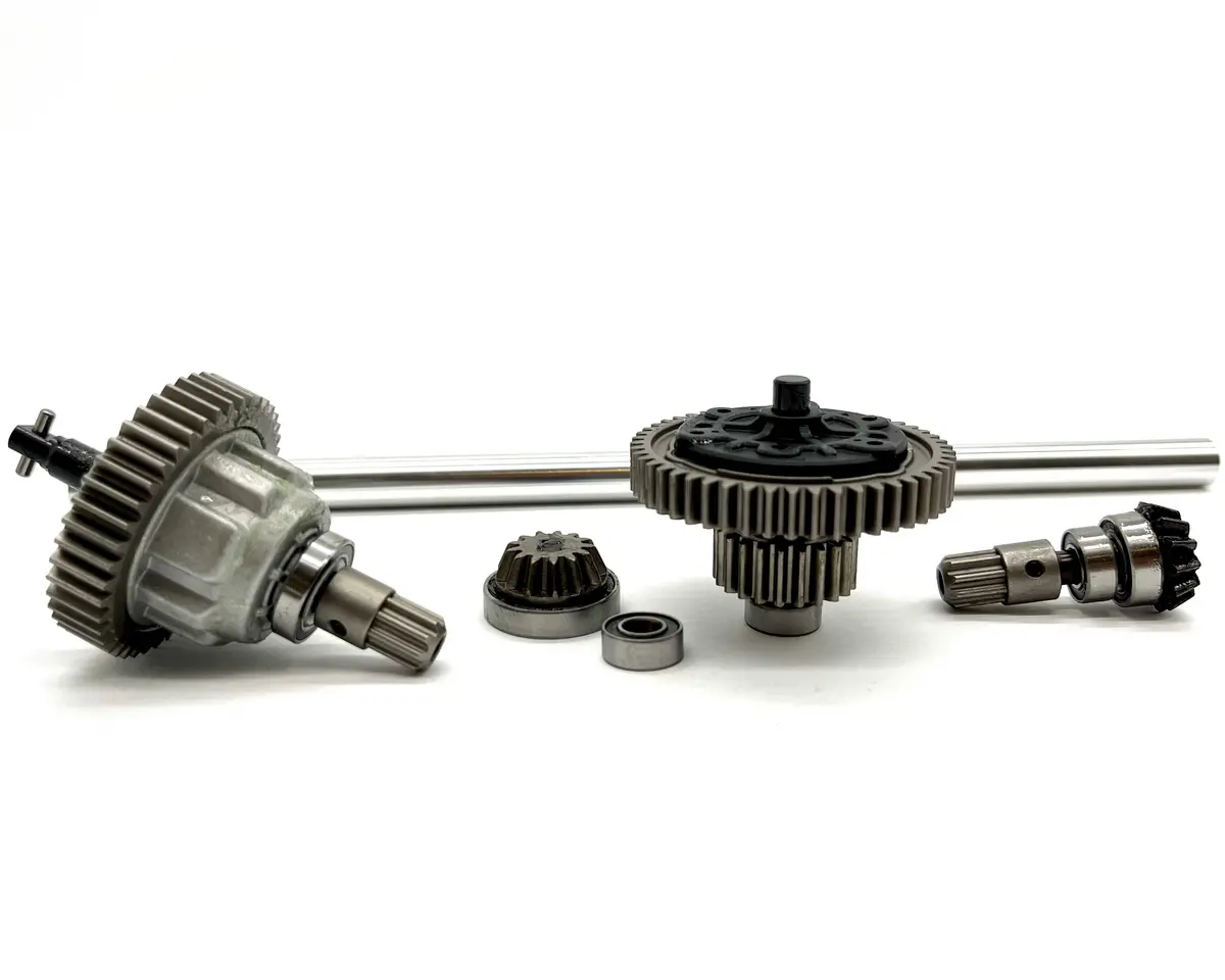 Maxx Slash Spur Gear, Center Differential, Driveshaft, Cush Drive Traxxas 102076-4 1