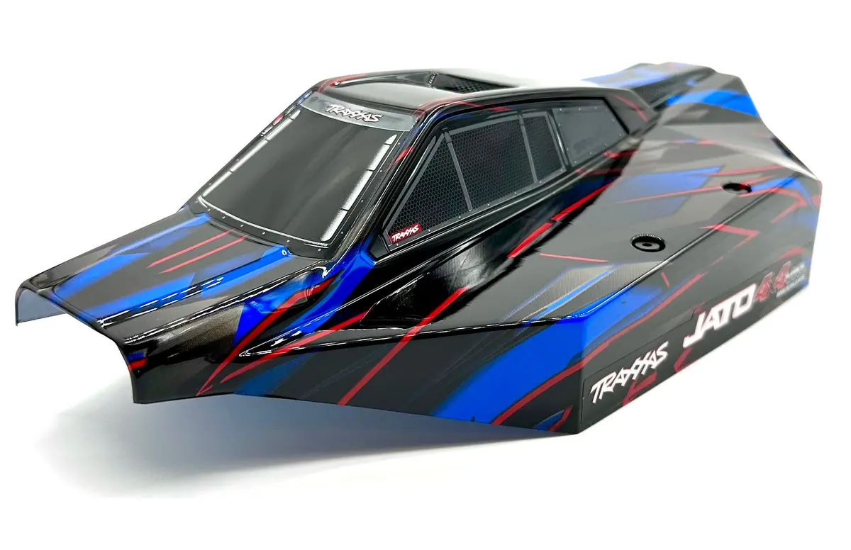 Jato 4X4 Vxl Body Shell (9060-Blue) W/Clipless Mounts Traxxas 90386-4 1