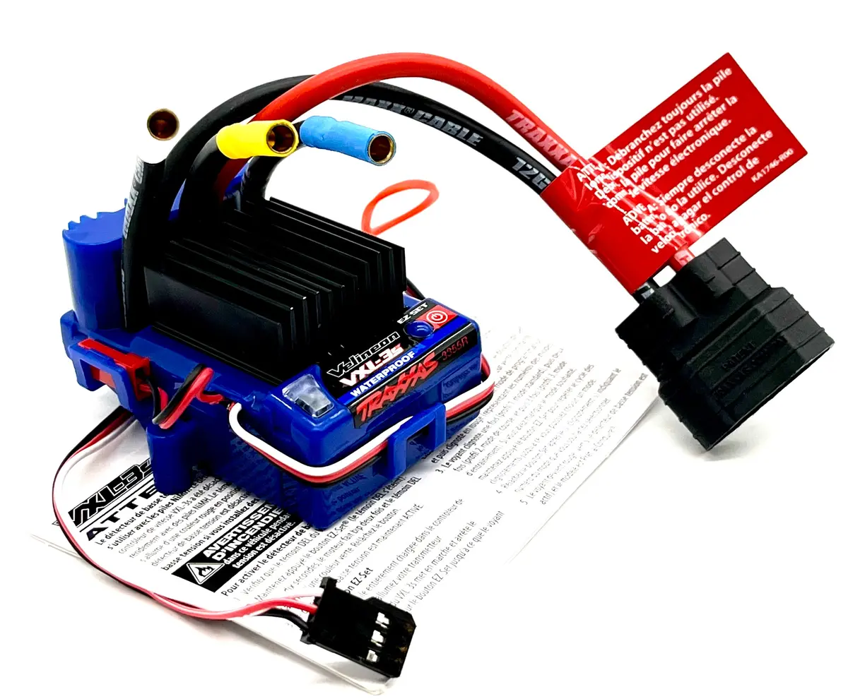 Drag Mustang - Esc, 3355R Velineon Vxl-3S Rustler Bandit Traxxas 94046-4 1