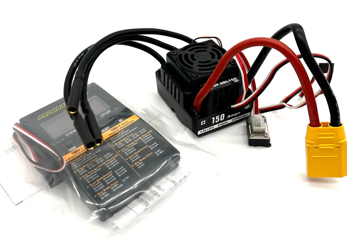 Hobao Hyper Truggy - Esc (Electronic Speed Control Hobbywing 150A Hb-Sste-C15 1