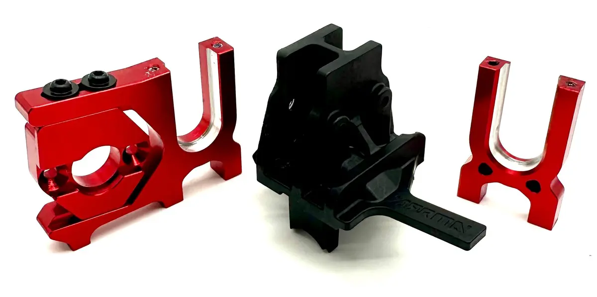 Arrma Kraton 6S Exb - Motor Mount Sliding, W/Alum Bearing Holder Ara8708v6 1